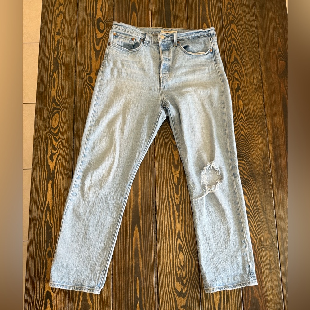 Levi’s wedgie straight jeans 10/30